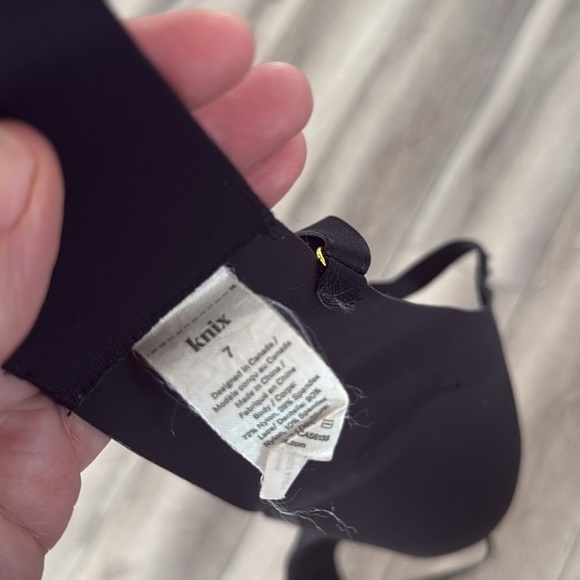 KNIX Wingwoman bra  black 36DD 38DD size 7 lace - Picture 3 of 5